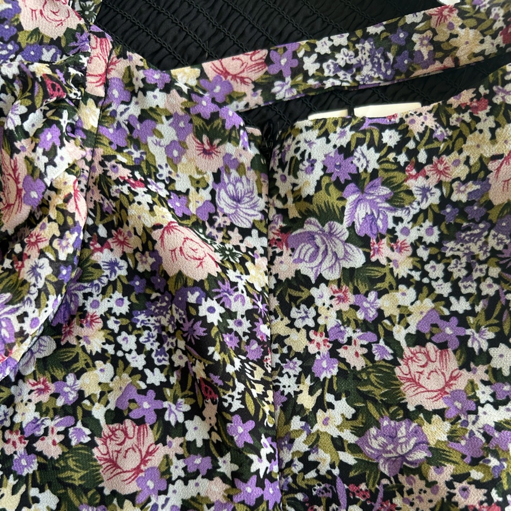 ASTR the Label Floral Sleeveless Dress with Slit - Picture 7 of 14